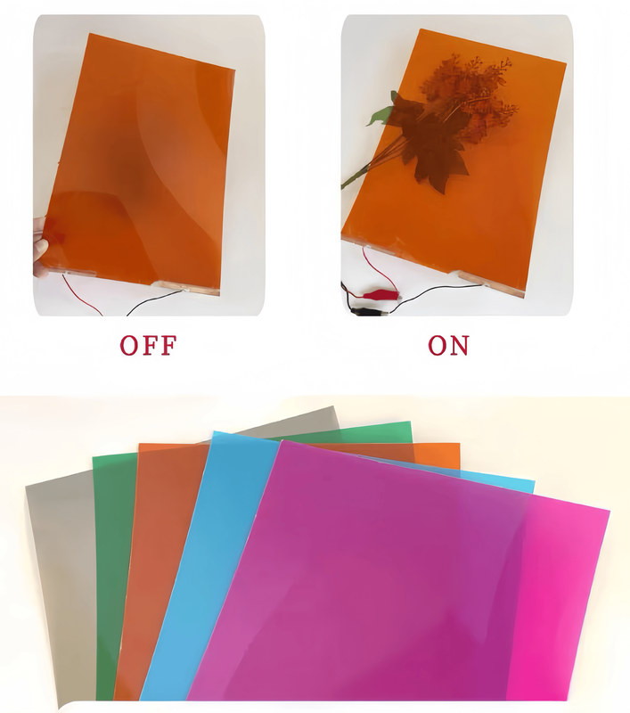 Множество характеристик и цветов затемняющей пленки PDLC, применение в различных сценариях, интеллектуальное затемнение окна, конфиденциальность