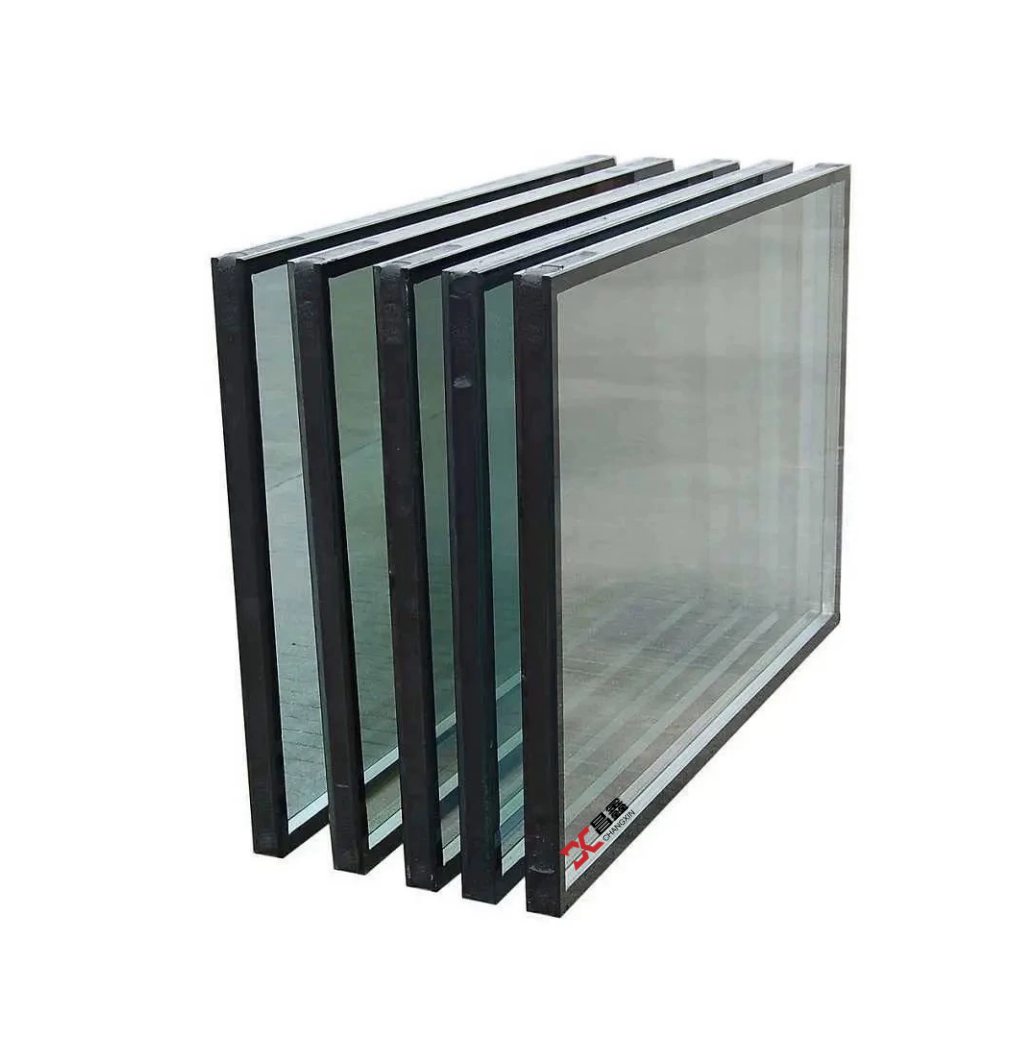 Для архитектурного стекла можно использовать полое двухслойное закаленное стекло по индивидуальному заказу.