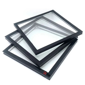 Высокопрочное двухслойное полое огнестойкое стекло.