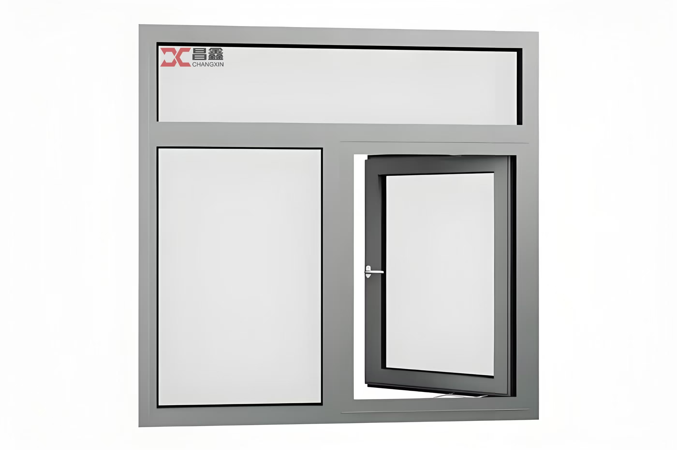 Изолированное закаленное огнестойкое стекло, алюминиевое огнестойкое окно с зажимом для проволоки, устойчивое к ударам урагана