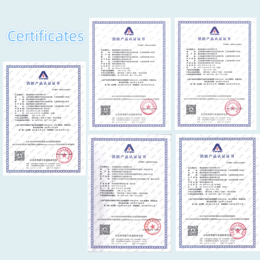 Серое звуконепроницаемое алюминиевое окно, прозрачное окно из закаленного стекла, огнестойкое окно из закаленной стеклянной пленки