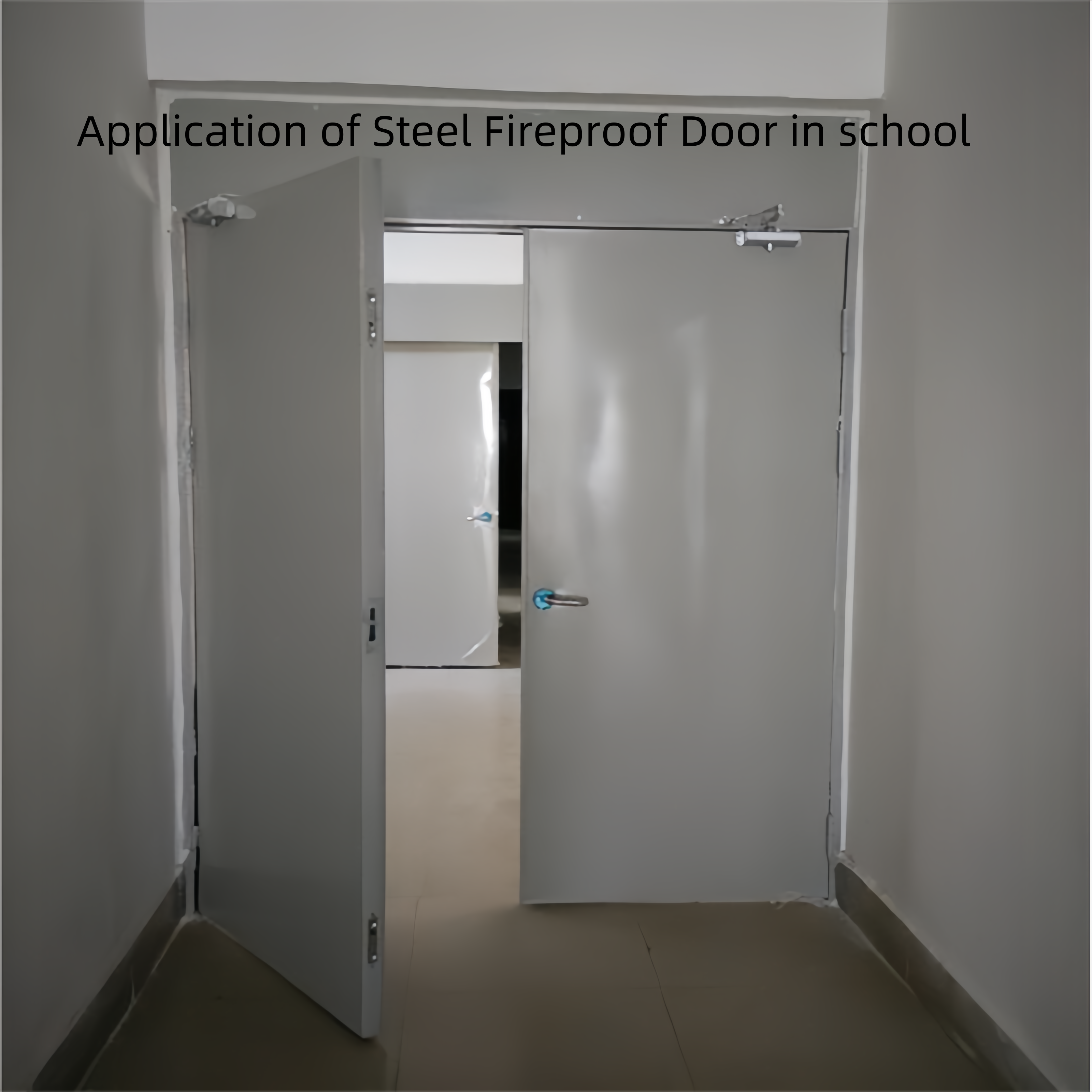 Стальная противопожарная дверь