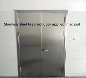 Противопожарная дверь из нержавеющей стали