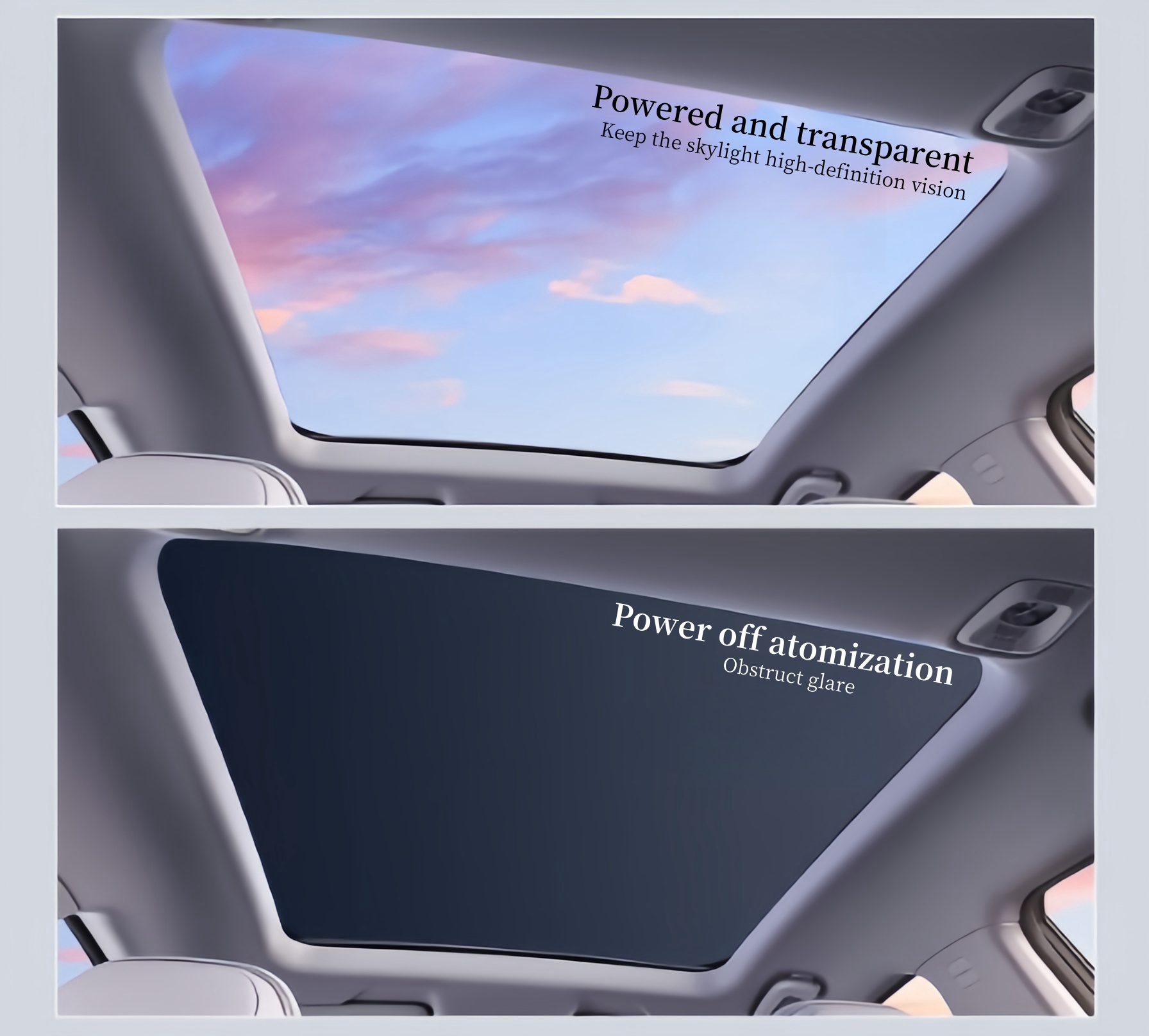 Автомобильная пленка Smart Tint, электрохромная технология для конфиденциальности